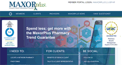 Desktop Screenshot of maxorplus.com